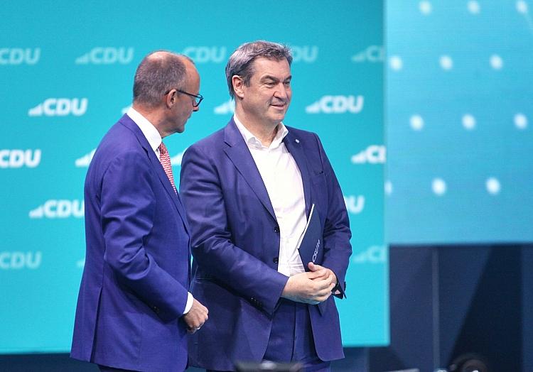 Friedrich Merz und Markus Söder (Archiv), via dts Nachrichtenagentur
