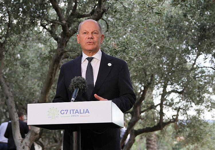 Olaf Scholz am 13.06.2024, via dts Nachrichtenagentur