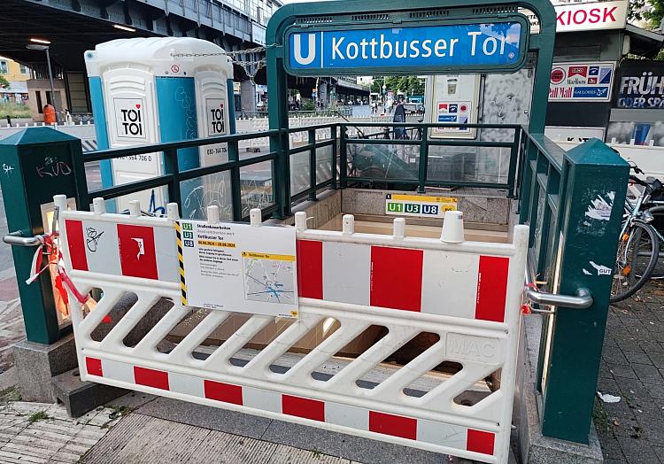 U-Bahnhof Kottbusser Tor am 22.06.2024, via dts Nachrichtenagentur