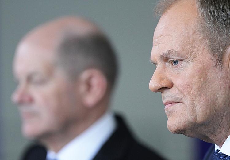 Olaf Scholz und Donald Tusk (Archiv), via dts Nachrichtenagentur