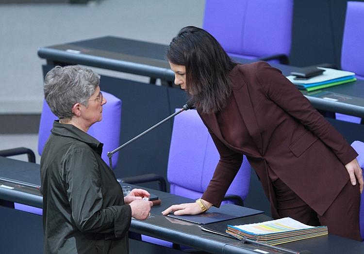 Britta Haßelmann und Annalena Baerbock (Archiv), via dts Nachrichtenagentur