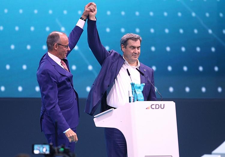 Friedrich Merz und Markus Söder (Archiv), via dts Nachrichtenagentur