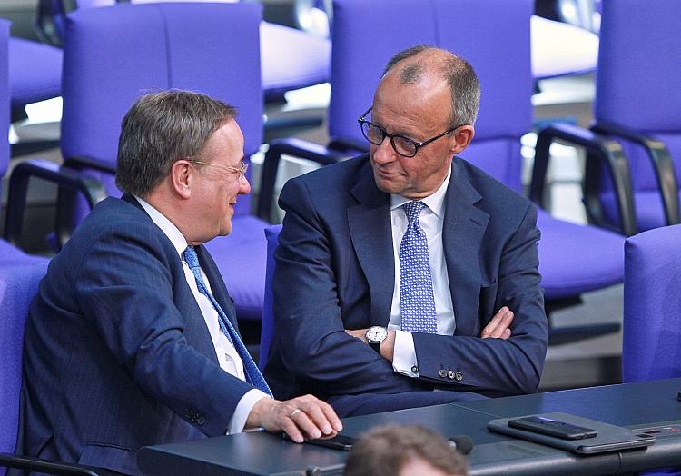 Armin Laschet und Friedrich Merz (Archiv), via dts Nachrichtenagentur
