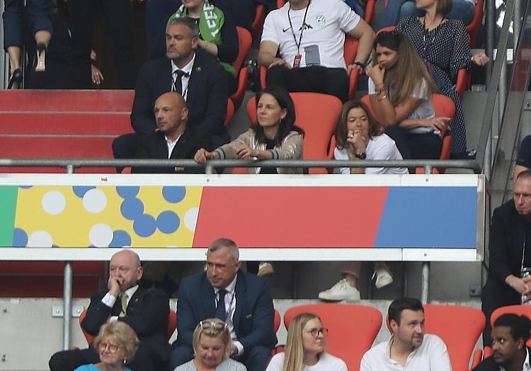 Annalena Baerbock im Stadion, hier allerdings in München am 20.06., via dts Nachrichtenagentur