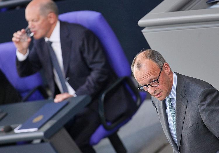 Olaf Scholz und Friedrich Merz (Archiv), via dts Nachrichtenagentur