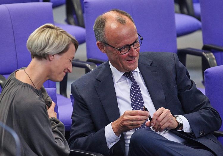Nadine Schön und Friedrich Merz (Archiv), via dts Nachrichtenagentur