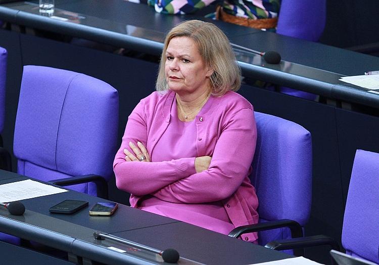 Nancy Faeser (Archiv), via dts Nachrichtenagentur