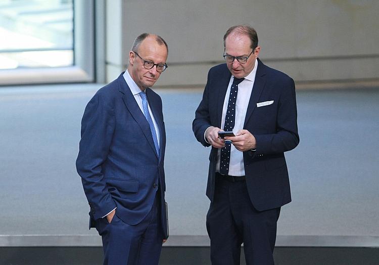 Friedrich Merz und Alexander Dobrindt (Archiv), via dts Nachrichtenagentur