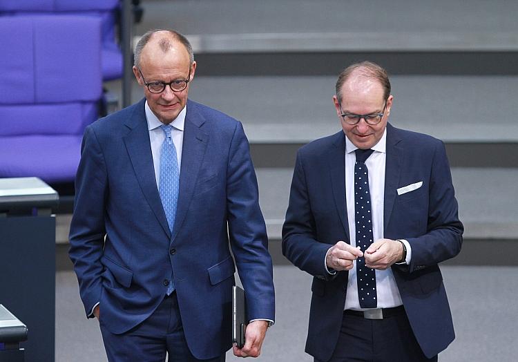 Friedrich Merz und Alexander Dobrindt (Archiv), via dts Nachrichtenagentur