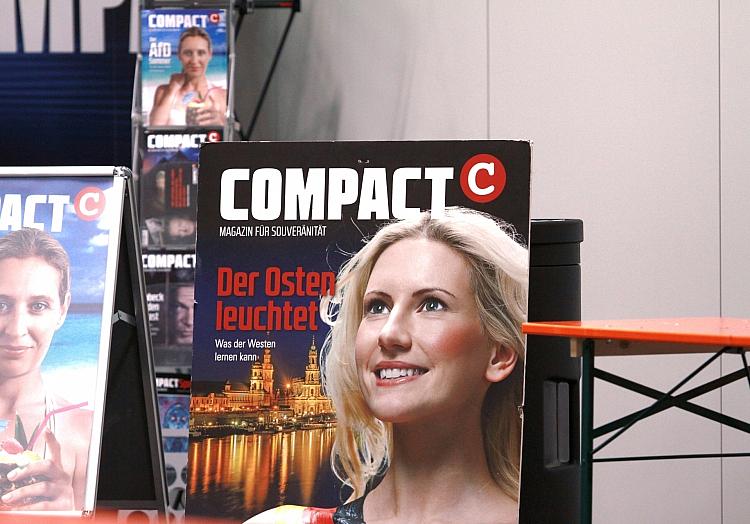 Compact-Stand auf AfD-Parteitag (Archiv), via dts Nachrichtenagentur