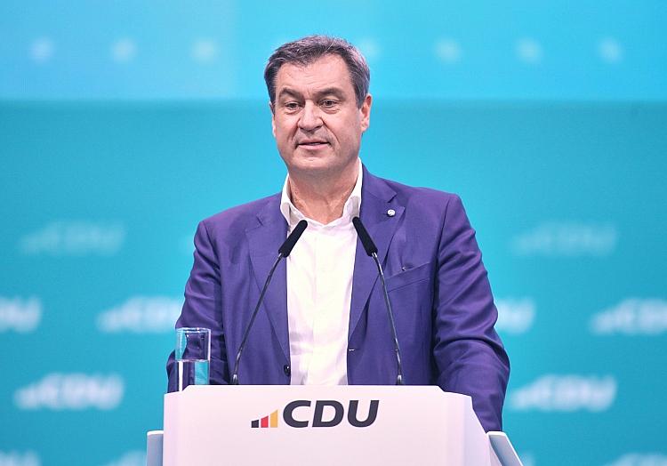 Markus Söder bei CDU-Parteitag (Archiv), via dts Nachrichtenagentur