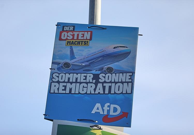AfD-Wahlplakat zur Landtagswahl in Thüringen (Archiv), via dts Nachrichtenagentur