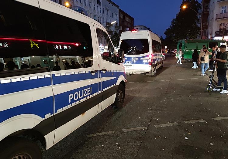 Polizei in einem Brennpunkt-Kiez (Archiv), via dts Nachrichtenagentur