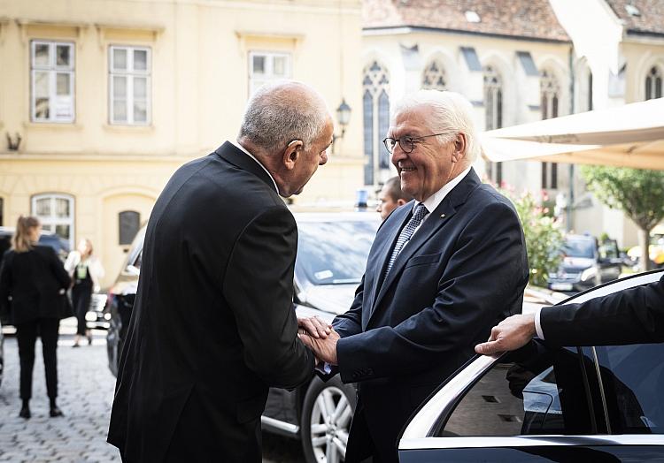 Tamás Sulyok und Frank-Walter Steinmeier am 19.08.2024, Steins, Sandra/BPA via dts Nachrichtenagentur