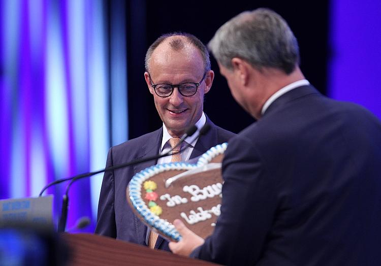 Friedrich Merz und Markus Söder (Archiv), via dts Nachrichtenagentur