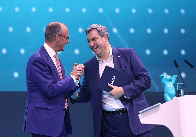 Friedrich Merz und Markus Söder (Archiv), via dts Nachrichtenagentur