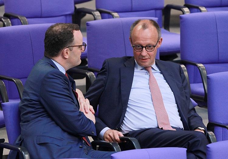 Jens Spahn und Friedrich Merz (Archiv), via dts Nachrichtenagentur