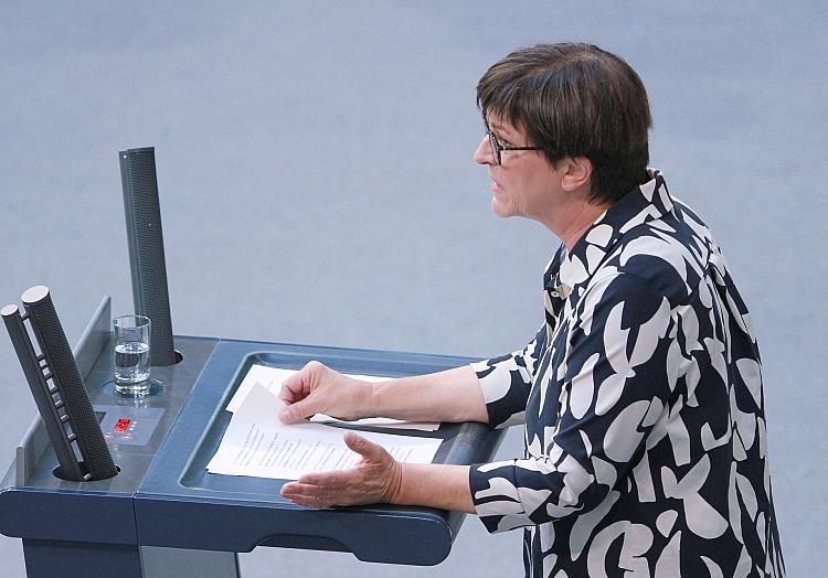 Saskia Esken (Archiv), via dts Nachrichtenagentur