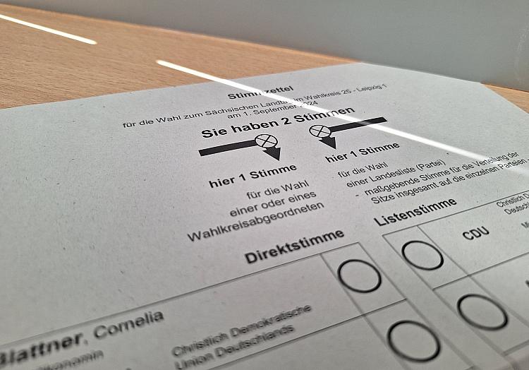 Wahllokal zur Landtagswahl in Sachsen am 01.09.2024, via dts Nachrichtenagentur