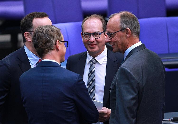 Spahn, Linnemann, Dobrindt, Merz (Archiv), via dts Nachrichtenagentur