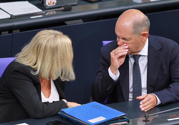 Nancy Faeser und Olaf Scholz am 11.09.2024, via dts Nachrichtenagentur