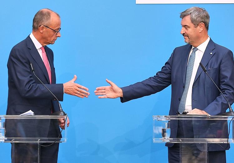 Friedrich Merz und Markus Söder am 17.09.2024, via dts Nachrichtenagentur