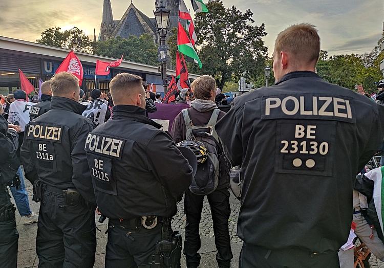 Pro-Palästina-Demo in Berlin am 07.10.2024, via dts Nachrichtenagentur