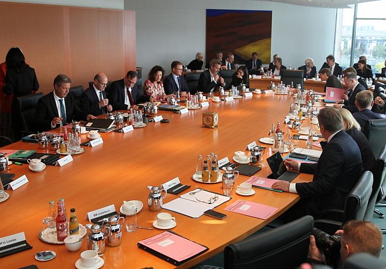 Sitzung des Kabinetts am 09.10.2024, via dts Nachrichtenagentur