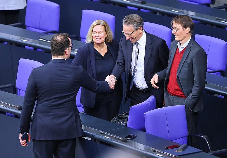 Spahn und SPD-Minister (Archiv), via dts Nachrichtenagentur