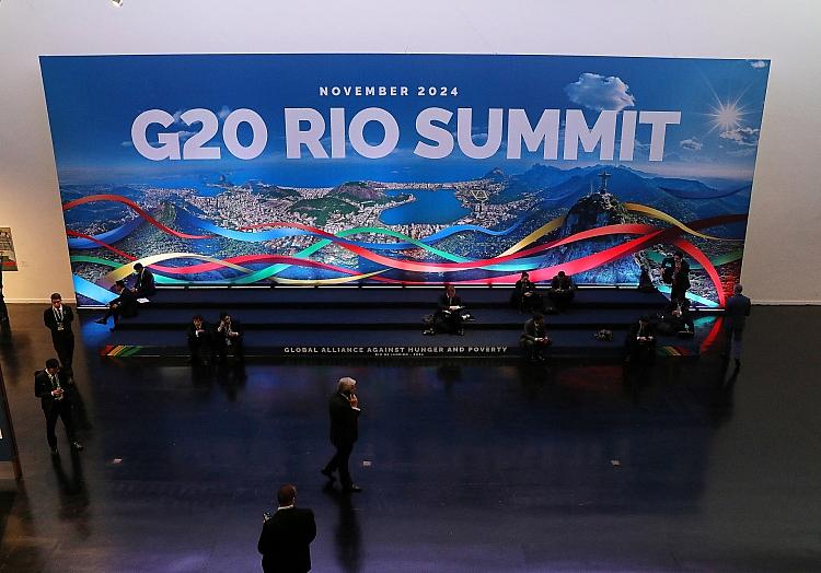 G20-Logo am 18.11.2024, via dts Nachrichtenagentur