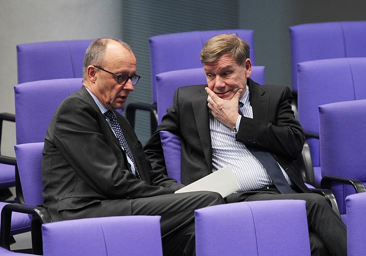 Friedrich Merz und Johann Wadephul (Archiv), via dts Nachrichtenagentur