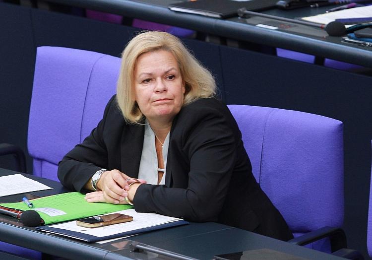 Nancy Faeser (Archiv), via dts Nachrichtenagentur