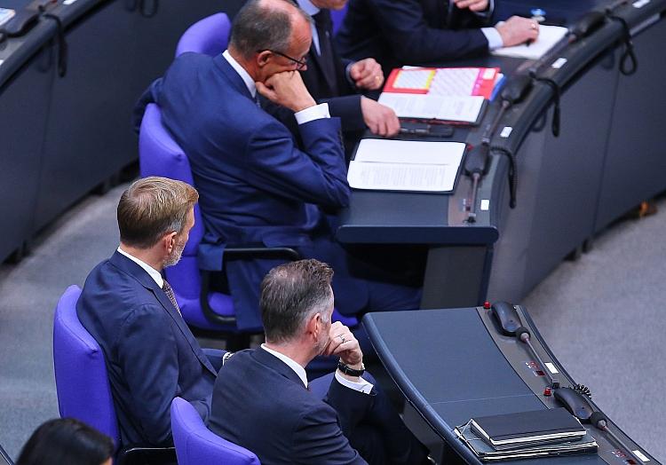 Christian Lindner und Friedrich Merz im Bundestag (Archiv), via dts Nachrichtenagentur