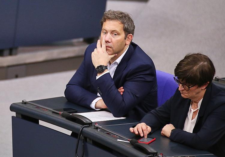 Lars Klingbeil und Saskia Esken (Archiv), via dts Nachrichtenagentur