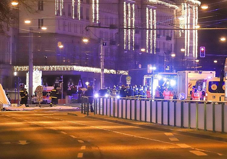 Auto rast auf Magdeburger Weihnachtsmarkt in Menschenmenge am 20.12.2024, via dts Nachrichtenagentur