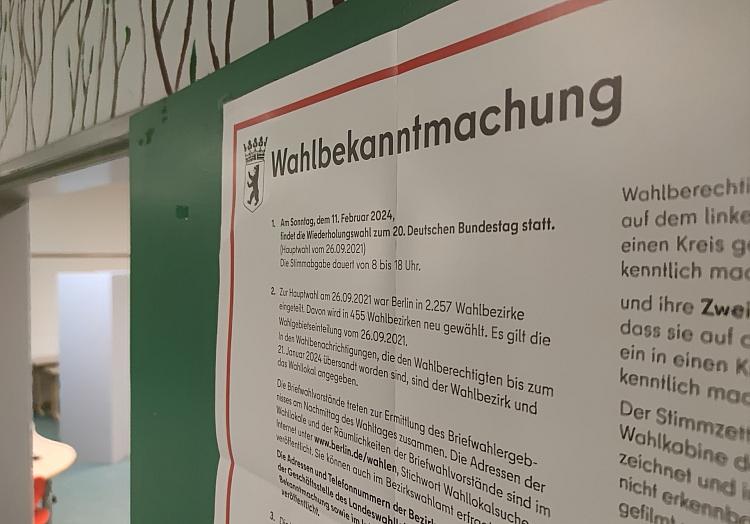 Wahllokal (Archiv), via dts Nachrichtenagentur