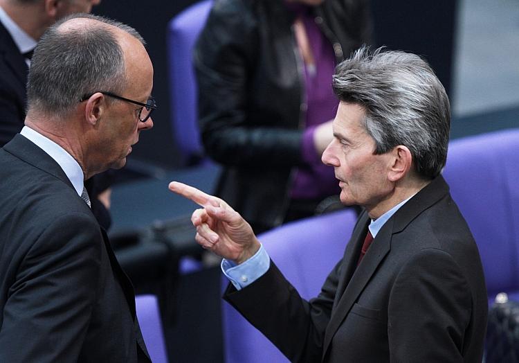 Rolf Mützenich und Friedrich Merz (Archiv), via dts Nachrichtenagentur