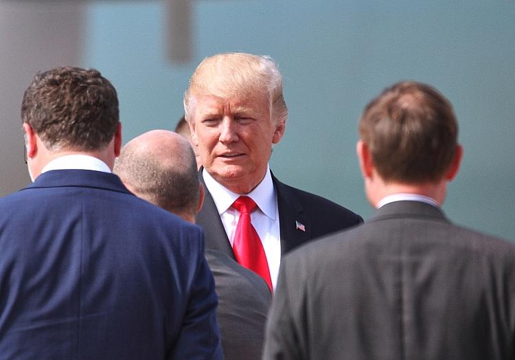 Donald Trump und Olaf Scholz (Archiv), via dts Nachrichtenagentur