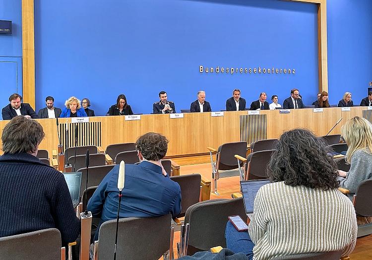 Regierungspressekonferenz am 17.03.2025, via dts Nachrichtenagentur