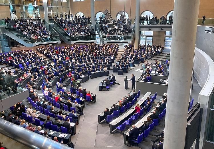 Bundestag entscheidet über Grundgesetzänderung am 18.03.2025, via dts Nachrichtenagentur