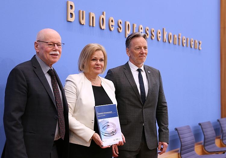 Vorstellung der Polizeilichen Kriminalstatistik 2024, via dts Nachrichtenagentur