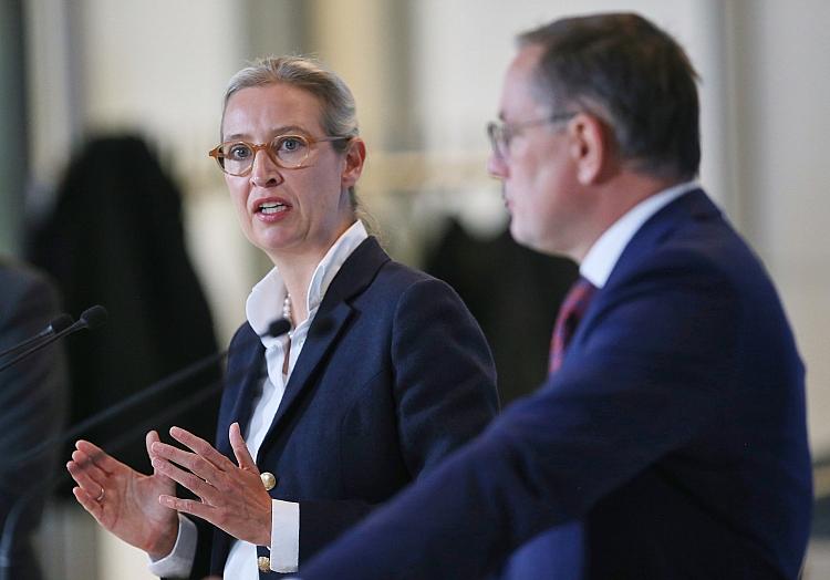 Alice Weidel und Tino Chrupalla (Archiv), via dts Nachrichtenagentur