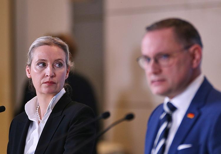 Alice Weidel und Tino Chrupalla (Archiv), via dts Nachrichtenagentur