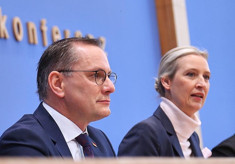 Tino Chrupalla und Alice Weidel (Archiv), via dts Nachrichtenagentur