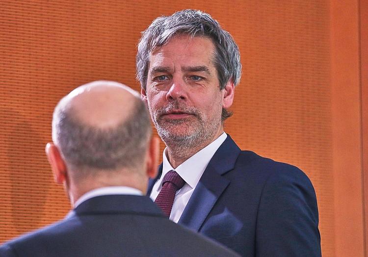 Olaf Scholz und Steffen Hebestreit (Archiv), via dts Nachrichtenagentur