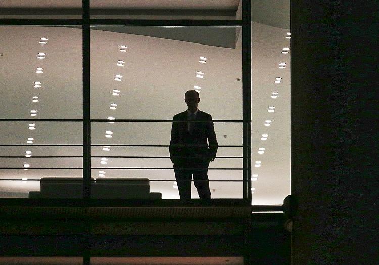 Friedrich Merz zum ersten Mal im Kanzlerbüro am 06.05.2025, via dts Nachrichtenagentur