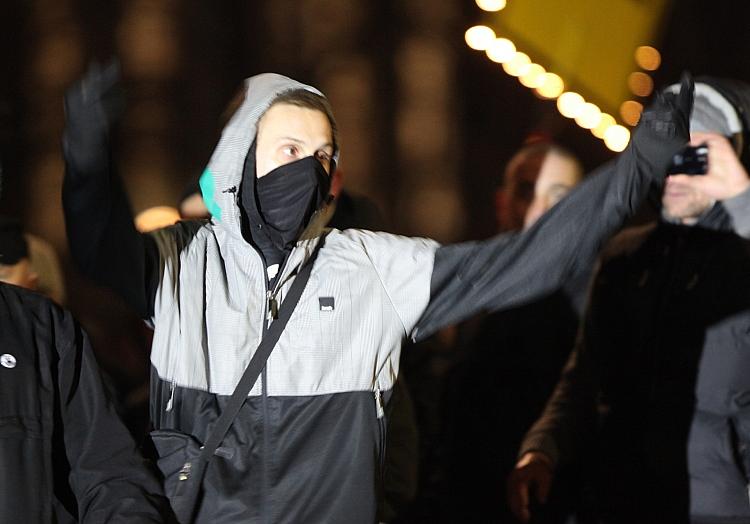 Neonazi bei Legida-Demo (Archiv), via dts Nachrichtenagentur