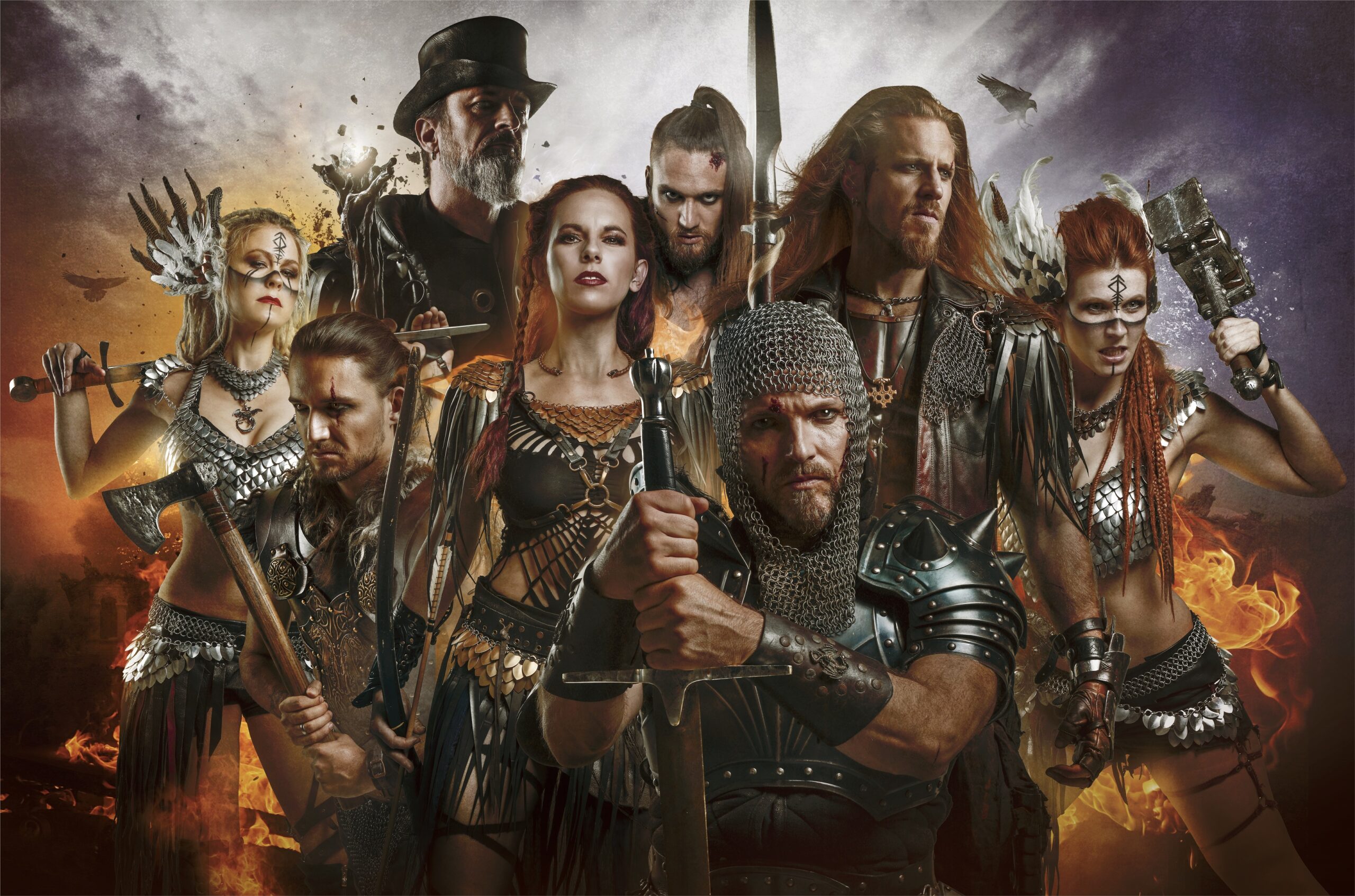Die Erlanger Band „Feuerschwanz“ ist am Donnerstag, 24. Juli, 19.45 Uhr, mit ihrem Mittelalter- und Metal-Rock und ihrer sehenswerten Bühnenshow zu Gast auf der Seebühne Bremen. Im Vorprogramm spielt die Band „Warkings“.