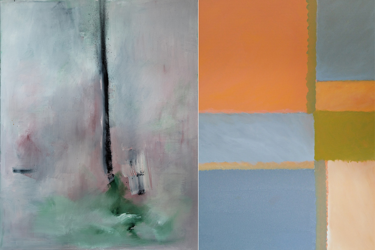 Die BBK-Galerie in der Peterstraße 1 zeigt vom 6. Juli bis zum 10. August Arbeiten von Anna Domke-Thiemann (links) und Roland Maier Holzknecht.