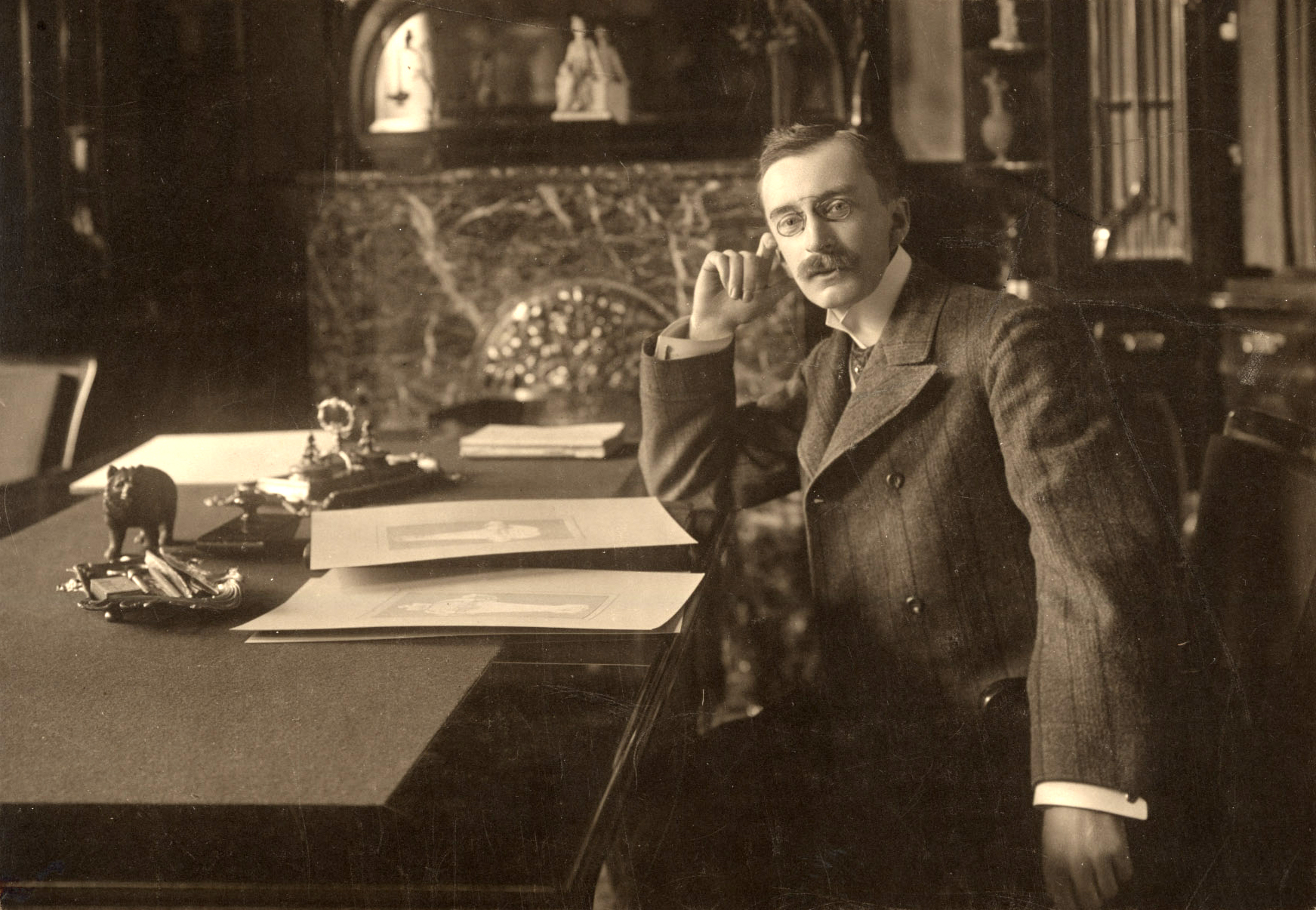 Theodor Francksen – hier im Jahr 1910.